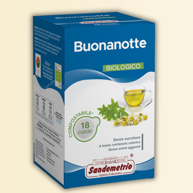 Tisane e Infusi San Demetrio – Cialde Filtro Carta - da 18 Cialde - VARI GUSTI