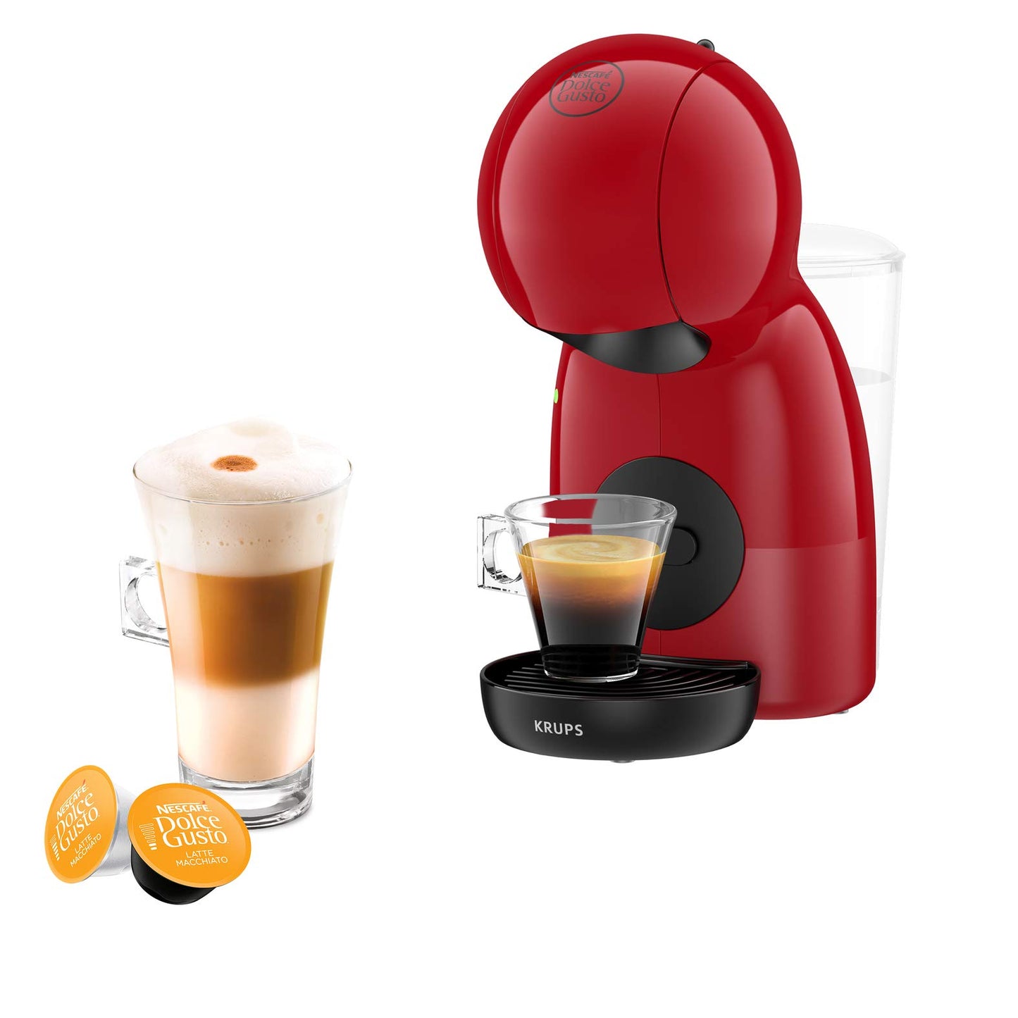 Macchina Da caffe DOLCEGUSTO XS + 48 Capsule OMAGGIO - Fantastica idea regalo di Natale (solo rossa)
