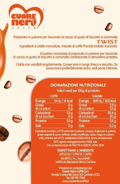 Assapora un Gustoso Caffè - 8 Cialde + 8 Bustine Solubili - VARI GUSTI