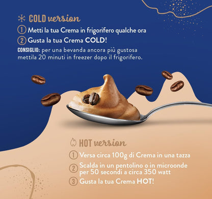 5 Creme Fredde al Caffè da 550g + Grande Borsa Frigo in REGALO - Caffè Borbone (Offerta Limitata)