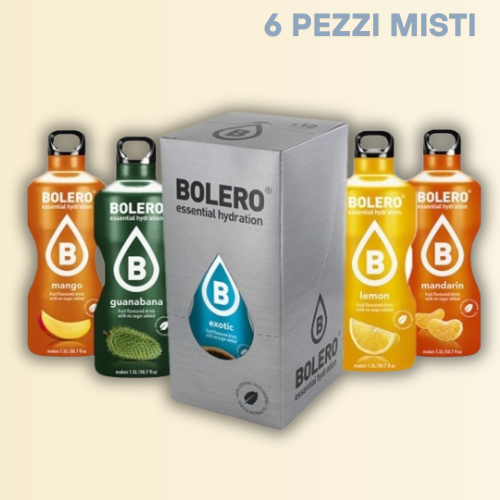 BOLERO DRINK - 6 Bustine Miste - GUSTI ASSORTITI