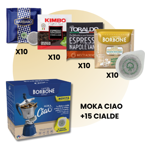 Promo Moka Ciao - 25 Aprile (40 Cialde Omaggio!)
