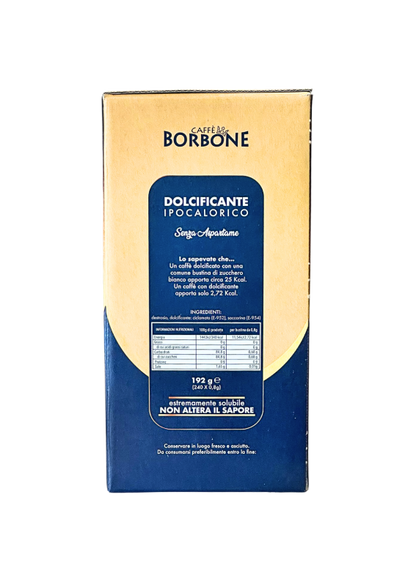 Dolcificante Ipocalorico Caffè Borbone - 240 Bustine Monodose