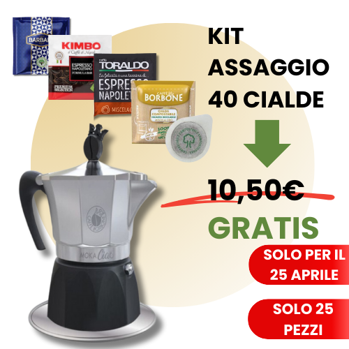 Promo Moka Ciao - 25 Aprile (40 Cialde Omaggio!)