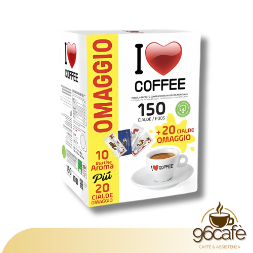 I LOVE COFFEE - 170 Cialde