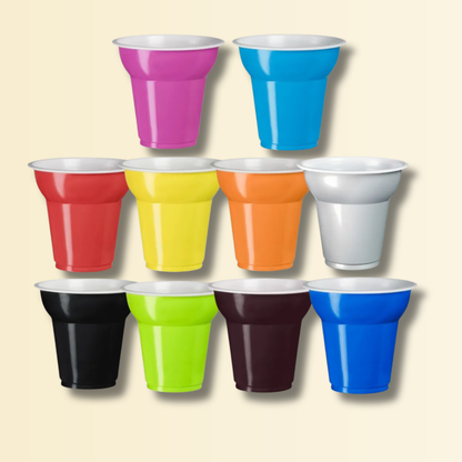 Bicchieri Monouso – Confezione da 150 pezzi (Plastica o Cartoncino)