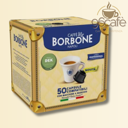 DOLCEGUSTO - Caffè Borbone - MISCELA DECAFFEINATA - Capsule Compatibili (16 • 50 • 64)