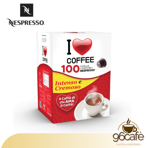 I LOVE COFFEE - NESPRESSO 100 CAPSULE