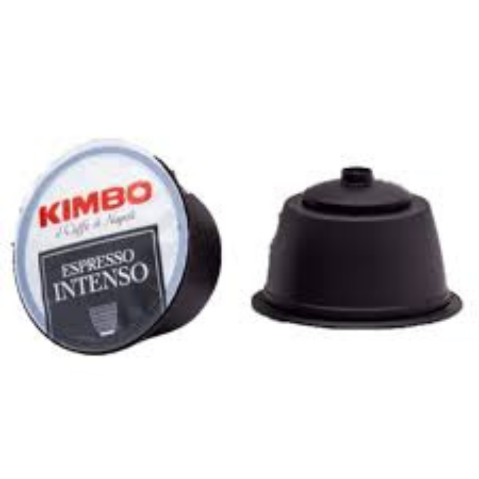 Kimbo Intenso Capsule Compatibili DOLCEGUSTO – Caffè Espresso Forte e Corposo | Confezioni da 16 o 30 Capsule