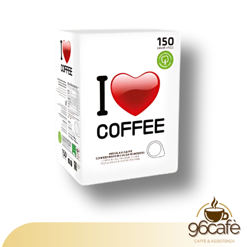 I LOVE COFFEE - 150 Cialde
