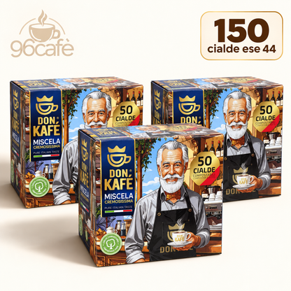 Don Kafè - Il caffè del Nonnino - Miscela Cremosissima - 150 Cialde
