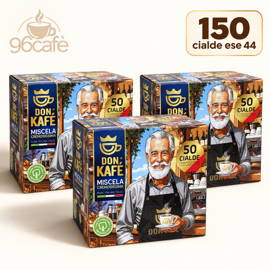 Don Kafè - Il caffè del Nonnino - Miscela Cremosissima - 150 Cialde