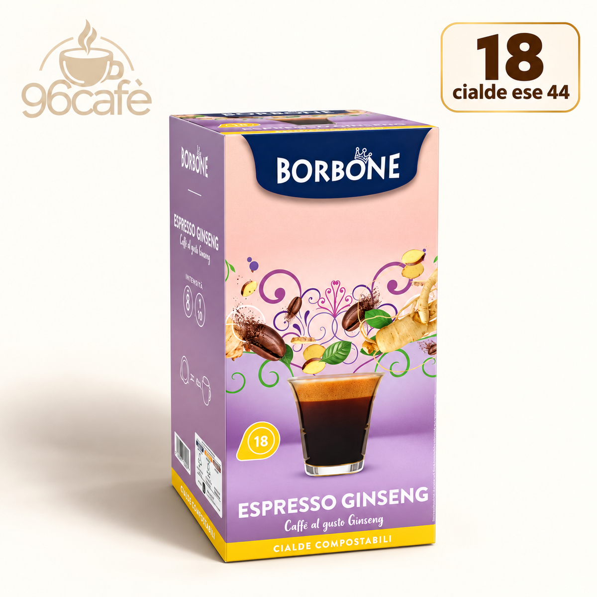 Borbone | Caffè al Ginseng | 18 Cialde