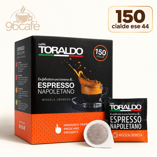 Caffè Toraldo - 150 Cialde - Miscela Cremosa