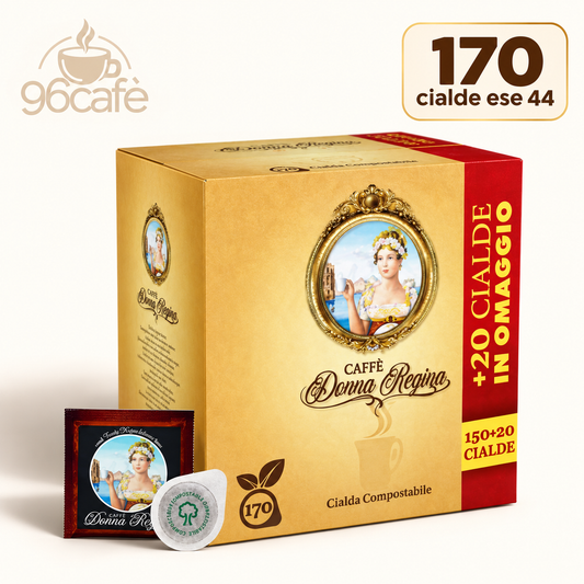 Donna Regina - 150 Cialde + 20 Omaggio (Caffè Borbone)
