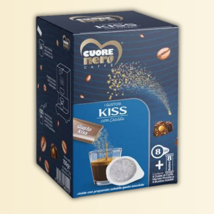 Assapora un Gustoso Caffè - 8 Cialde + 8 Bustine Solubili - VARI GUSTI