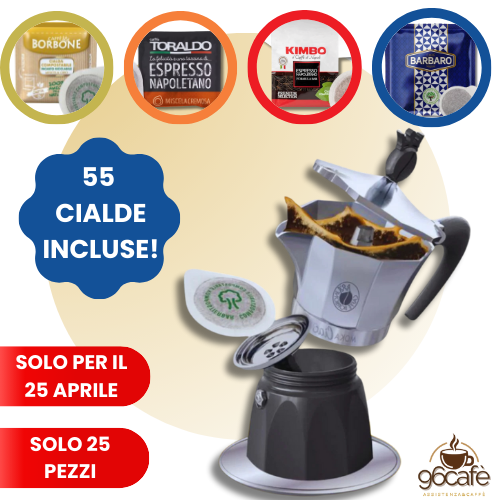 Promo Moka Ciao - 25 Aprile (40 Cialde Omaggio!)