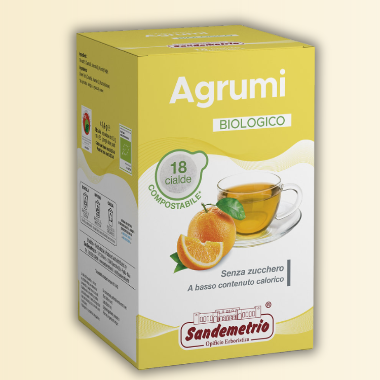 Tisane e Infusi San Demetrio – Cialde Filtro Carta - da 18 Cialde - VARI GUSTI