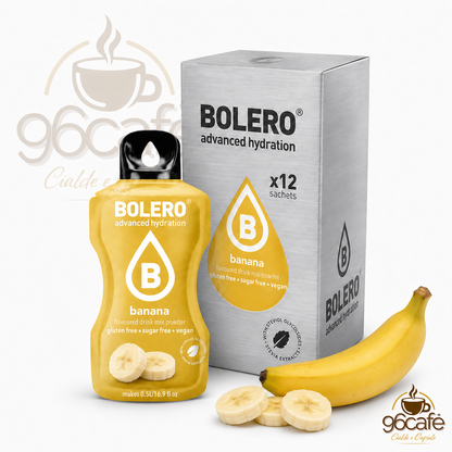 Bolero Drink 12 Bustine da 9g – Insaporitore per Acqua Senza Zucchero, Senza Glutine e Vegano| Gusti assortiti
