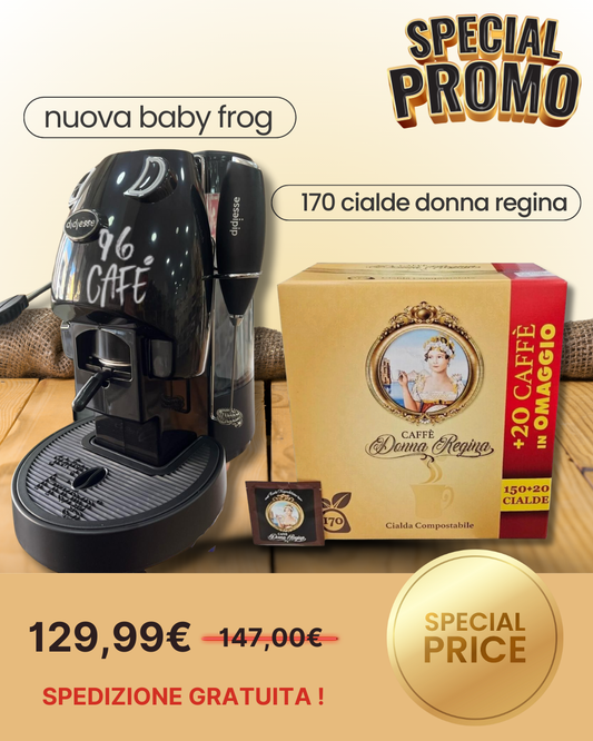 Nuova Baby Frog + 170 Cialde Donna Regina