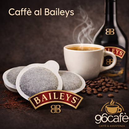 CAFFE' AROMATIZZATO - Box da 20 Cialde in Filtro Carta ese44 - Caffè al Baileys, Sambuca, Ginseng, Nocciola e Cioccolato