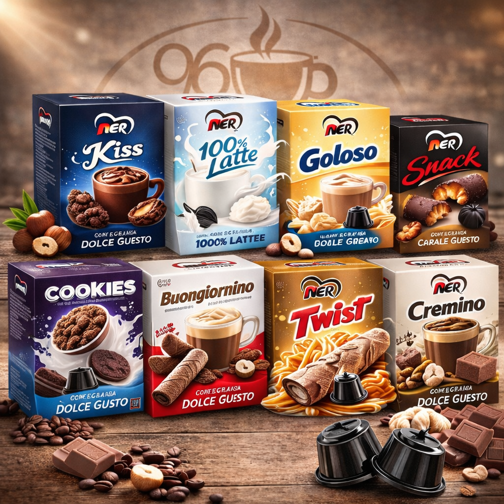 Bevande Dolce Gusto® – Box da 10 Capsule – VARI GUSTI GOLOSISSIMI