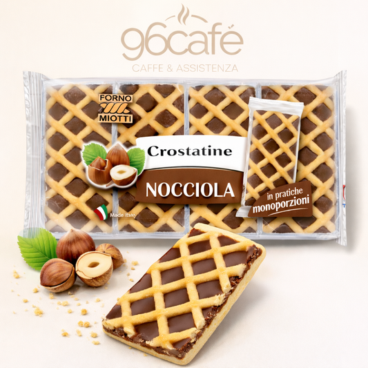 Crostatine Artigianali alla Nocciola o Albicocca x4 – Forno Miotti | Dolci Monoporzione con Ripieno Cremoso