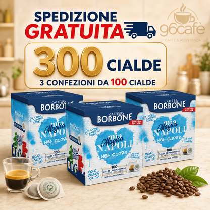300 CIALDE - Caffè Borbone – Mia Napoli Limited Edition | MAXI SCORTA