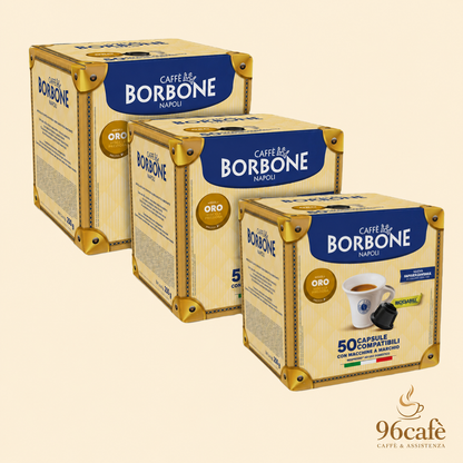 Caffè Borbone - DOLCEGUSTO - 50\100\150 Capsule Miscela Oro