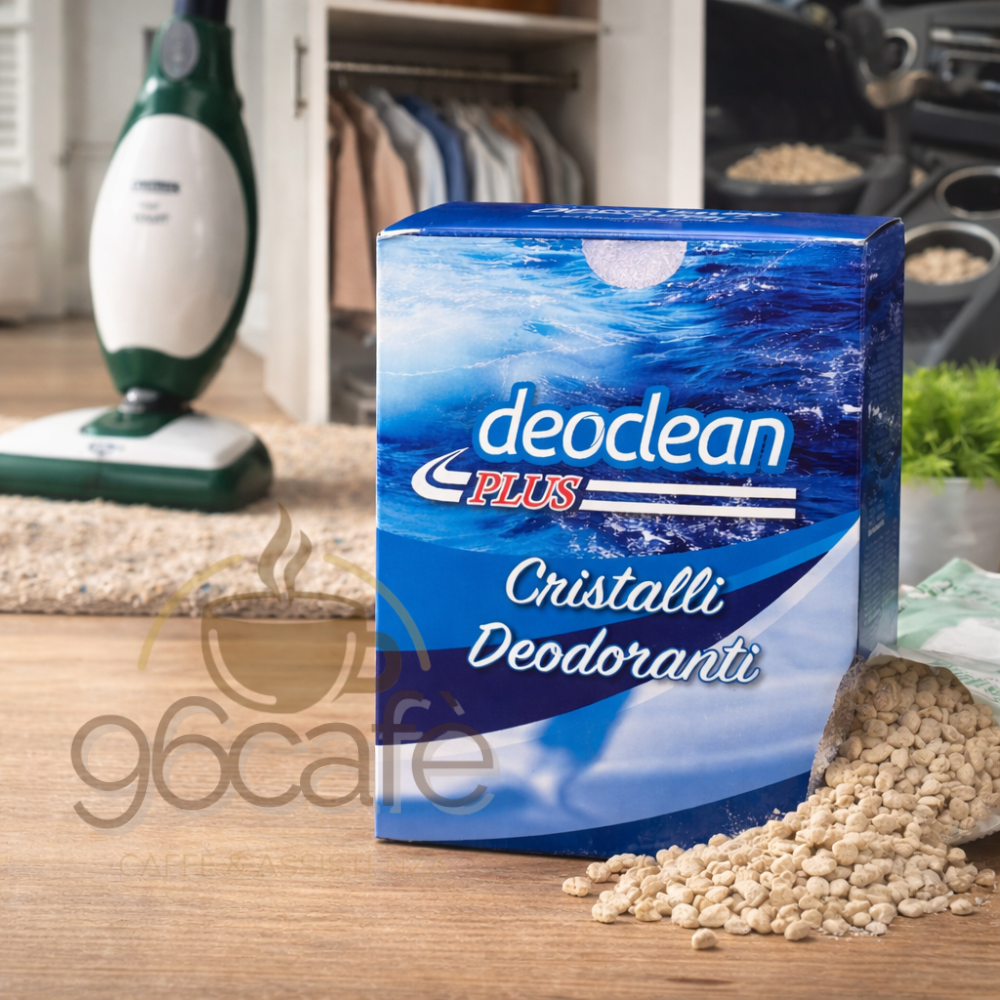 Cristalli Deodoranti Deoclean – Profumazione Ambiente, Scope Elettriche, Profumatore Posacenere e Armadi - 6 Bustine da 40g (5 Fragranze)