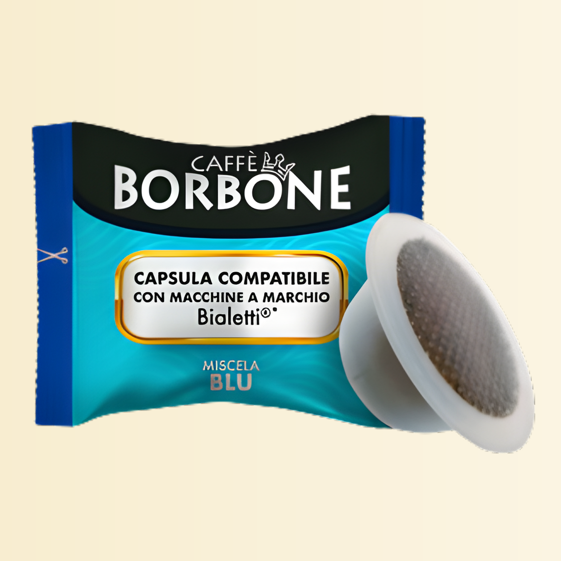 BIALETTI da 100 Capsule - Caffè Borbone | Gusto Equilibrato e Crema Densa