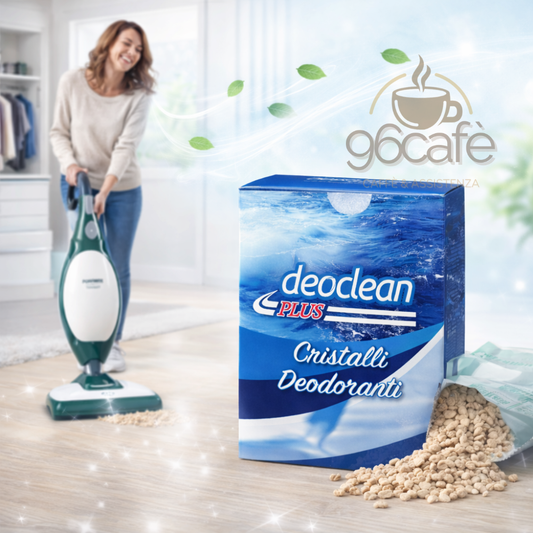 Cristalli Deodoranti Deoclean – Profumazione Ambiente, Scope Elettriche, Profumatore Posacenere e Armadi - 6 Bustine da 40g (5 Fragranze)