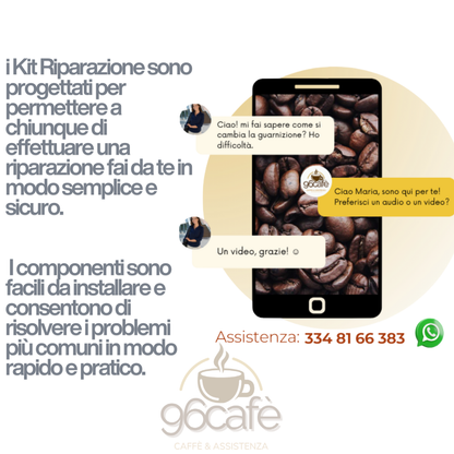 Kit Riparazione Didiesse Frog Grande – Basic / Total | NO Porta Cialde | Manutenzione Completa