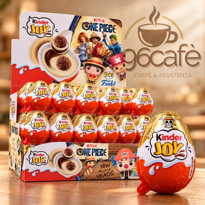 ONE PIECE 72 PEZZI - Kinder Joy One Piece x Funko | 72 Ovetti con Sorprese Collezionabili