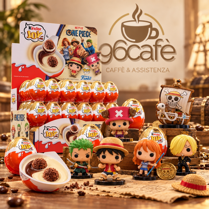 ONE PIECE 72 PEZZI - Kinder Joy One Piece x Funko | 72 Ovetti con Sorprese Collezionabili