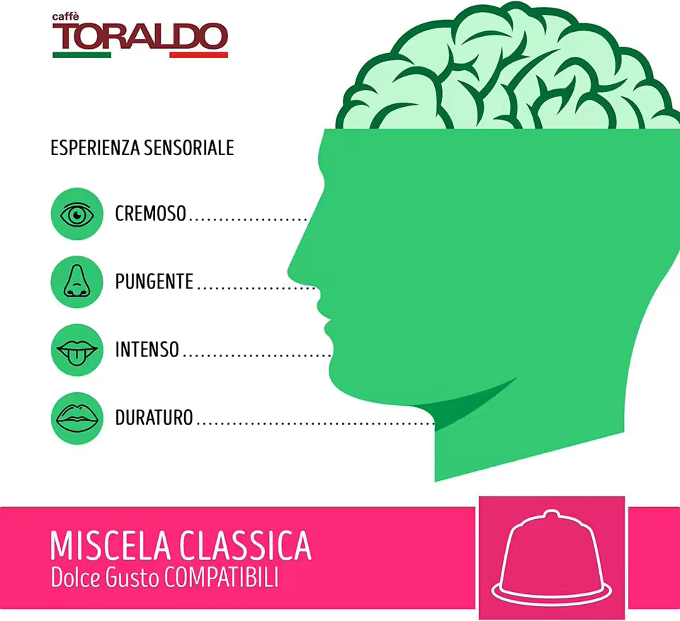 Caffè Toraldo per Dolcegusto - 20 Capsule Miscela Classica