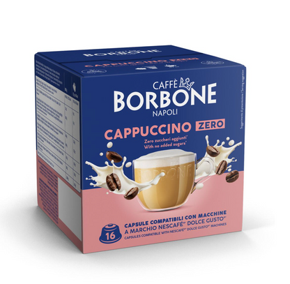 Tutti i Gusti di Bevande Caffè Borbone per Macchine Nescafè Dolcegusto - Box da 16 Capsule