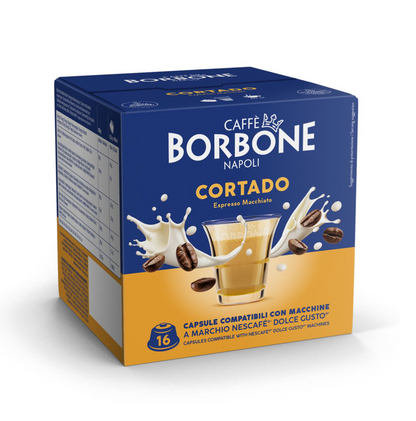 Tutti i Gusti di Bevande Caffè Borbone per Macchine Nescafè Dolcegusto - Box da 16 Capsule