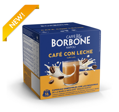 Tutti i Gusti di Bevande Caffè Borbone per Macchine Nescafè Dolcegusto - Box da 16 Capsule