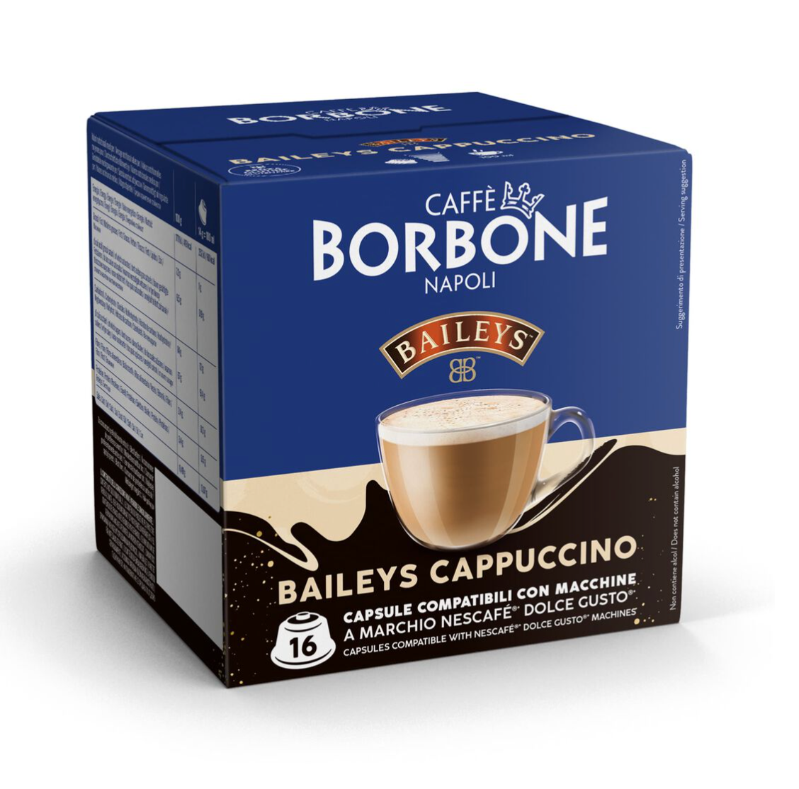 Tutti i Gusti di Bevande Caffè Borbone per Macchine Nescafè Dolcegusto - Box da 16 Capsule
