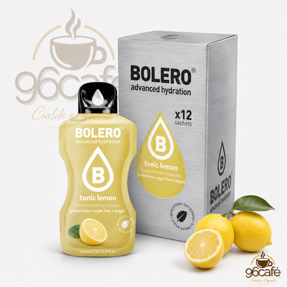 Bolero Drink 12 Bustine da 9g – Insaporitore per Acqua Senza Zucchero, Senza Glutine e Vegano| Gusti assortiti