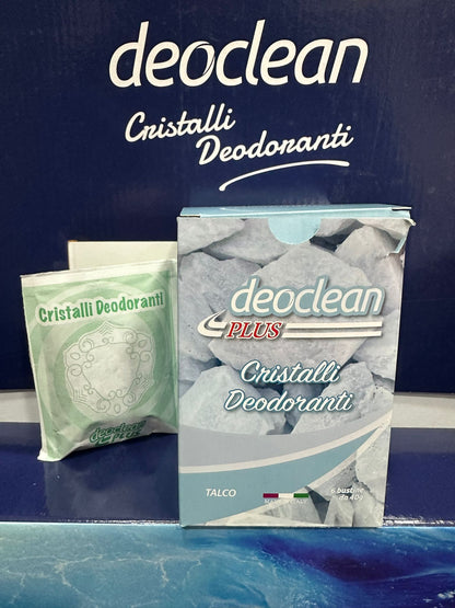 Cristalli Deodoranti Deoclean – Profumazione Ambiente, Scope Elettriche, Profumatore Posacenere e Armadi - 6 Bustine da 40g (5 Fragranze)
