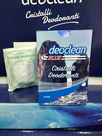 Cristalli Deodoranti Deoclean – Profumazione Ambiente, Scope Elettriche, Profumatore Posacenere e Armadi - 6 Bustine da 40g (5 Fragranze)
