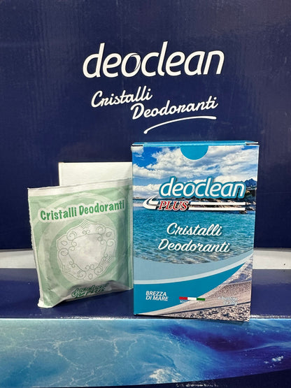 Cristalli Deodoranti Deoclean – Profumazione Ambiente, Scope Elettriche, Profumatore Posacenere e Armadi - 6 Bustine da 40g (5 Fragranze)