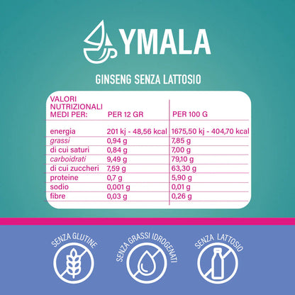 DOLCEGUSTO SENZA LATTOSIO - Ymala - Cappuccino, Ginseng e Frutti di Bosco | Box da 16 Capsule