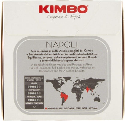 DOLCEGUSTO - Kimbo Espresso Napoli – Intensità 10su13  | Confezioni da 16 o 30 Capsule