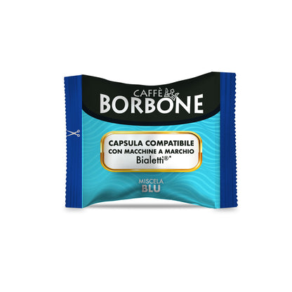 BIALETTI da 100 Capsule - Caffè Borbone | Gusto Equilibrato e Crema Densa