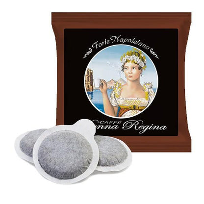 Donna Regina 50 Cialde + 5 OMAGGIO - Produzione Caffè Borbone - Miscela Forte e Cremosa