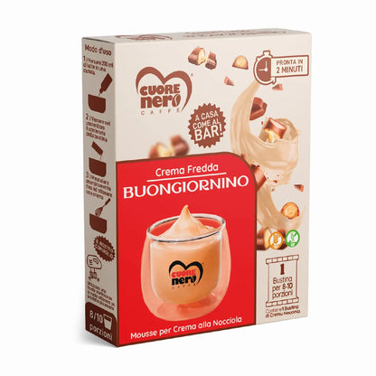 6 creme fredde + 2 in omaggio (Omaggio a scelta nostra) - PRONTA IN 2 MINUTI - Crema Caffe, Crema Bueno, Crema Fondente, Crema Mars