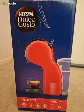 Macchina Da caffe DOLCEGUSTO XS + 48 Capsule OMAGGIO - Fantastica idea regalo di Natale (solo rossa)